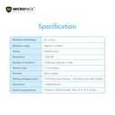 Micropack MP-716W RF2.4G Wireless Mouse