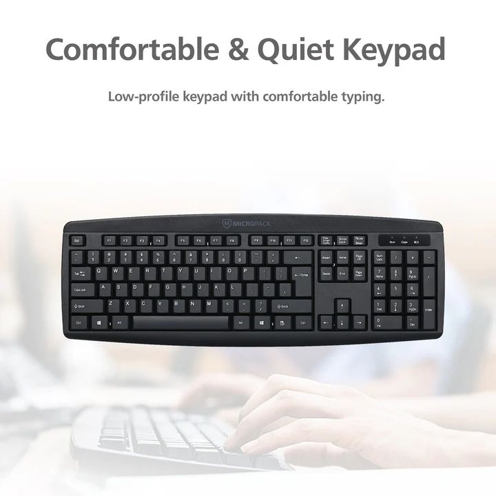 Micropack KM-203W Classic Wireless Combo