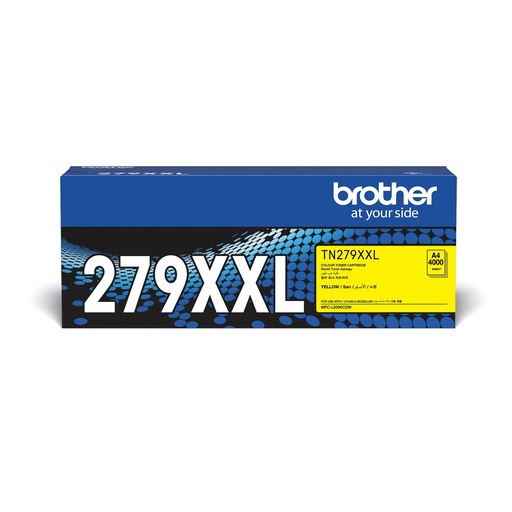 [TN-279XXLY] Brother Cart. TN-279XXLY Yellow Toner Cartridge